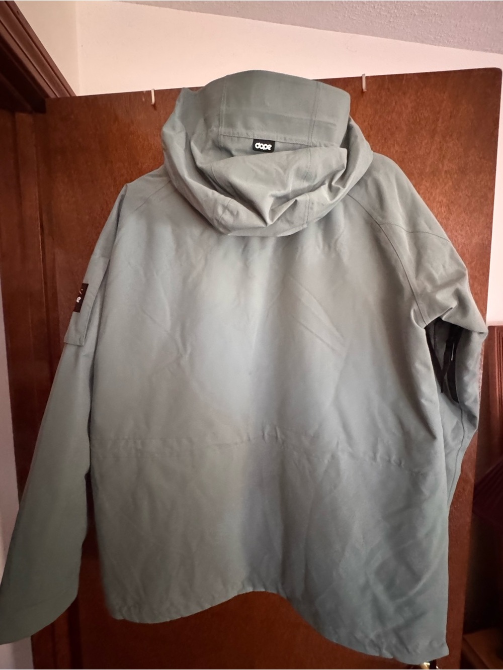 DOPE Sage Green Snowboard/ Ski Arnok Pullover Jacket - Picture 2 of 6